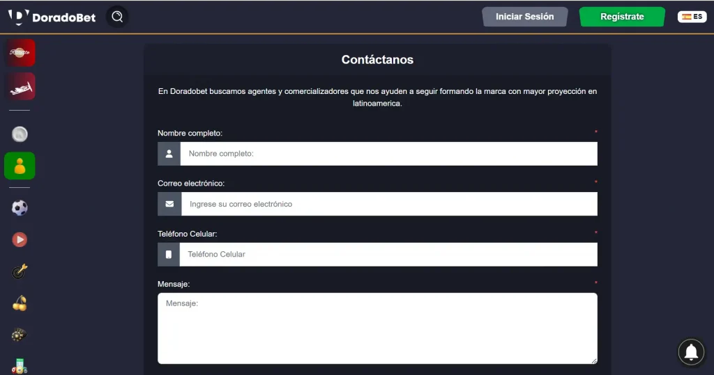 Doradobet contacta con nosotras